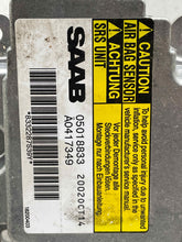 Load image into Gallery viewer, AIR BAG COMPUTER SAAB 9-3 1999 99 00 01 02 03 - NW459647
