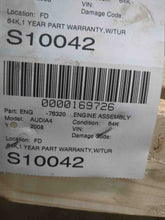 Load image into Gallery viewer, ENGINE Audi A4 2005 05 2006 06 2007 07 2008 08 2.0L Auto Turbo - NW465711
