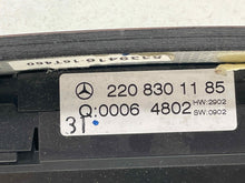 Load image into Gallery viewer, Temp Climate AC Heater Control Mercedes S430 S500 S350 CL500 00 01 02 03 - 06 - NW469199
