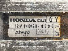 Load image into Gallery viewer, ALTERNATOR Acura TLX Honda Crosstour 13 14 15 16 17 18 - NW472802
