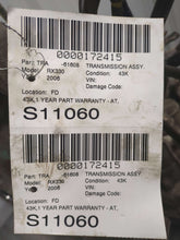Load image into Gallery viewer, TRANSMISSION RX330 Highlander 04 05 06 07 AWD VIN P - NW474067
