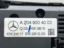 Load image into Gallery viewer, FRONT TEMPERATURE CONTROLS C250 C300 C350 C63 CLS550 CLS63 12-13 - NW481103
