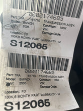 Load image into Gallery viewer, TRANSMISSION BMW Z4 2004 04 2005 05 - NW482366
