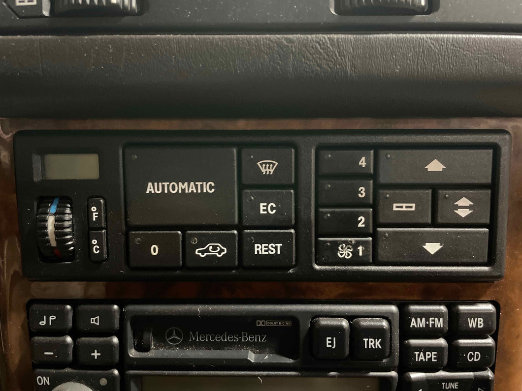 Temp Climate AC Heater Control Mercedes 600SL SL320 SL500 1990 90 91 92 93 - 96 - NW489852