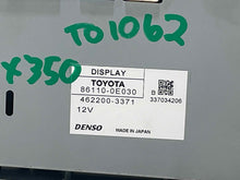 Load image into Gallery viewer, Info-Gps Screen  LEXUS RX350 2013 - NW513258
