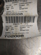 Load image into Gallery viewer, CARRIER ASSEMBLY XJ8 1998 98 1999 99 2000 00 01 02 03 - NW494187
