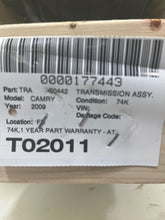 Load image into Gallery viewer, AUTOMATIC TRANSMISSION Camry 2007 07 2008 08 2009 09 - NW494631
