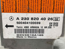 Load image into Gallery viewer, Computer Mercedes-Benz SL600 2004 - NW494759
