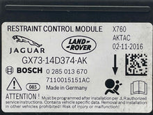 Load image into Gallery viewer, AIR BAG CONTROL MODULE COMPUTER XE XF XFR 2016 16 2017 17 - NW496272

