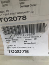 Load image into Gallery viewer, ENGINE BMW Z3 525i 325i 2001 01 2002 02 2.5L - NW497790
