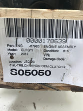 Load image into Gallery viewer, ENGINE MOTOR Golf Golf GTI 2012 12 2013 13 2.0L - NW499053
