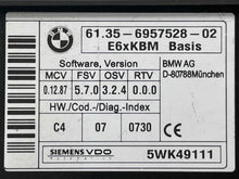 Load image into Gallery viewer, Body Control Computer BMW 530i 525i 550i 2004 04 2005 05 2006 06 2007 07 - NW503498
