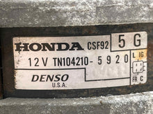 Load image into Gallery viewer, ALTERNATOR ZDX Odyssey MDX Pilot TSX 2008 08 2009 09 10 11 12 13 - NW505494
