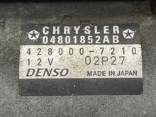 Load image into Gallery viewer, Starter Motor  GRAND CHEROKEE 2012 - NW507914
