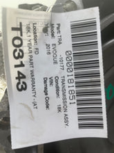 Load image into Gallery viewer, TRANSMISSION Land Rover Evoque 2016 16 2017 17 - NW512198

