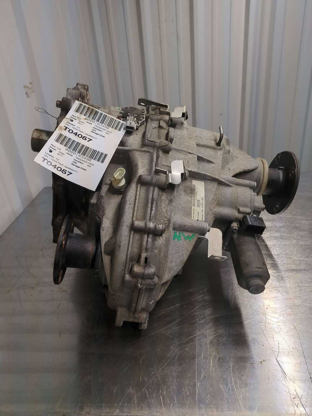 Transfer Case INFINITI QX80 2017 NW518520 Tom's Foreign Auto Parts