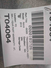Load image into Gallery viewer, AUTOMATIC TRANSMISSION Toyota Rav4 06 07 08 09 10 11 12 4X4 - NW519391
