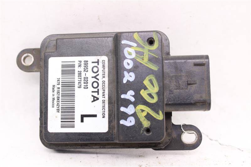 AIR BAG CONTROL MODULE COMPUTER Toyota Corolla 09 10 11 - 1002499