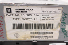 Load image into Gallery viewer, RADIO Cadillac STS 2005 05 2006 06 2007 07 - 1010495
