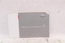 Load image into Gallery viewer, OWNERS MANUAL Nissan Murano 2007 07 - 1015685
