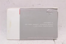Load image into Gallery viewer, OWNERS MANUAL Nissan Murano 2005 05 - 1017696

