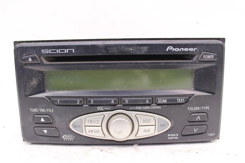 RADIO Scion TC 2006 06 2007 07 With CD and MP3 T1807 - 1017804
