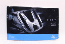Load image into Gallery viewer, OWNERS MANUAL Honda Pilot 2007 07 - 1022067
