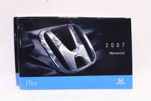 Load image into Gallery viewer, OWNERS MANUAL Honda Pilot 2007 07 - 1022067
