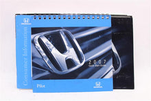 Load image into Gallery viewer, OWNERS MANUAL Honda Pilot 2007 07 - 1022067
