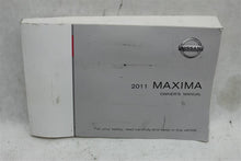Load image into Gallery viewer, OWNERS MANUAL Nissan Maxima 2011 11 - 1024287
