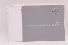 Load image into Gallery viewer, OWNERS MANUAL Nissan Maxima 2013 13 - 1024515
