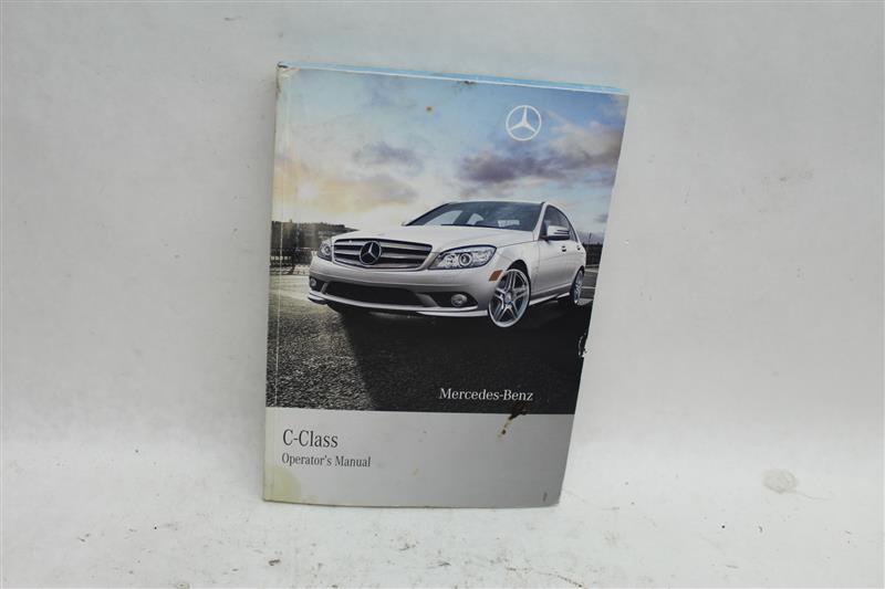 OWNERS MANUAL Mercedes-Benz C300 C350 2009 09 - 1036137