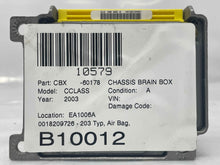 Load image into Gallery viewer, Air Bag computer C230 C240 C320 CLK320 2001 01 2002 02 2003 03 04 05 - NW34397
