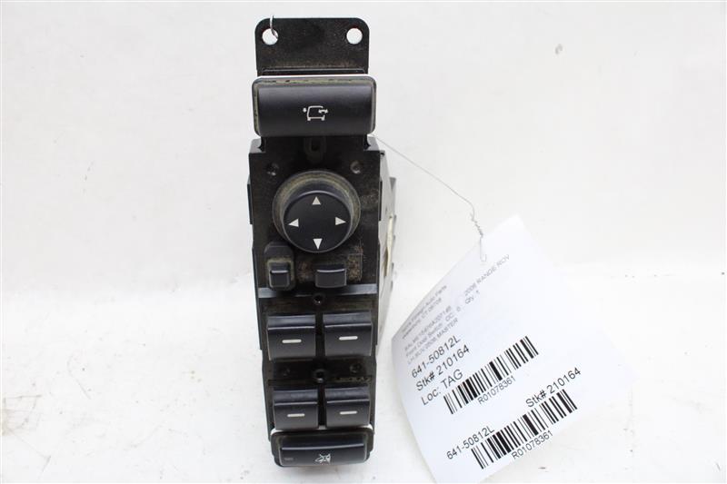 DRIVERS MASTER WINDOW SWITCH Range Rover 2004 04 05 06 07 08 09 - 1078361