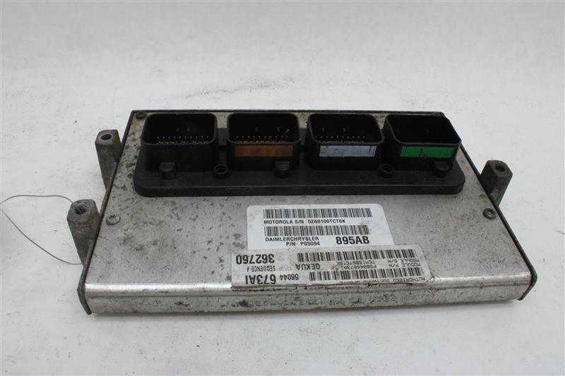 ECU ECM COMPUTER Jeep Commander 2006 06 - 1079099