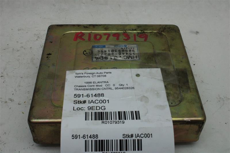 TRANSMISSION COMPUTER ELANTRA TIBURON 1996 96 1997 97 - 1079319