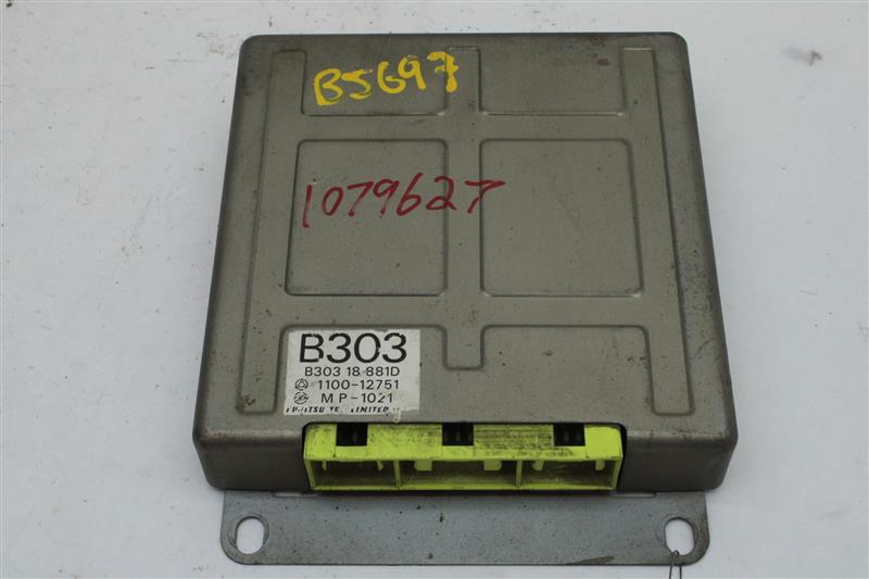 ECU ECM COMPUTER Ford Festiva 1988 88 - 1079627