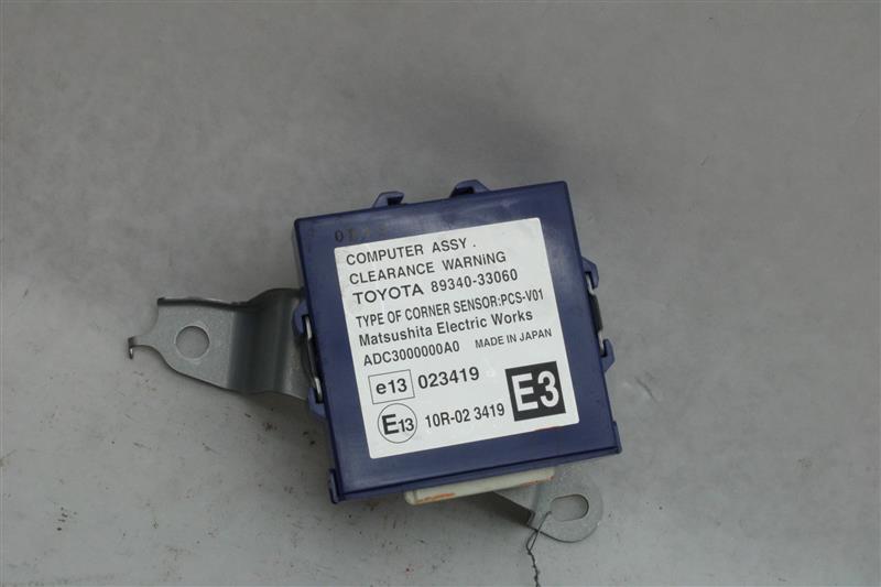 PARK ASSIST CONTROL MODULE COMPUTER ES350 07 08 09 10 11 12 - 1080444