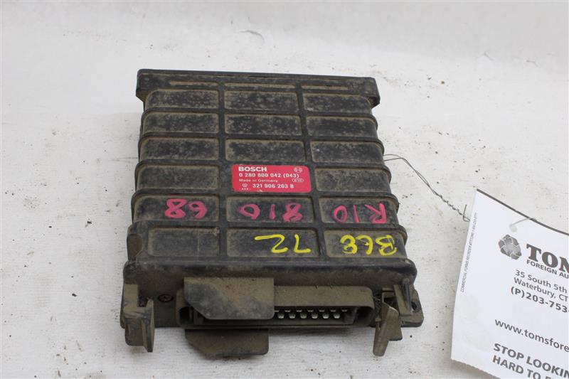 ECU ECM COMPUTER Jetta Scirocco 1982 82 83 84 85 86 87 - 1081068