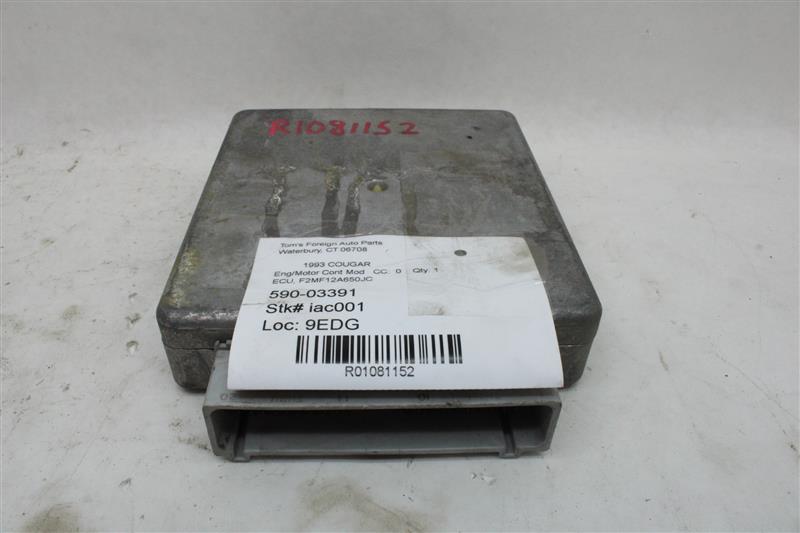 ECU ECM COMPUTER Thunderbird Cougar Cougar Xr-7 92 93 - 1081152