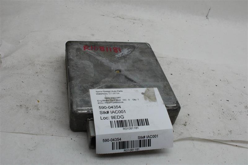 ECU ECM COMPUTER Ford Escort Mercury Tracer 1994 94 1995 95 - 1081181