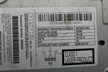 Load image into Gallery viewer, RADIO PART Maserati Quattropo 2014 14 MATCH NUMBERS - 1094348
