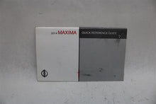 Load image into Gallery viewer, OWNERS MANUAL Nissan Maxima 2014 14 - 1095621
