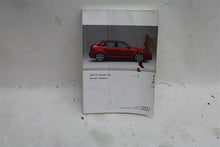 Load image into Gallery viewer, OWNERS MANUAL Audi A3 2012 12 - 1102240
