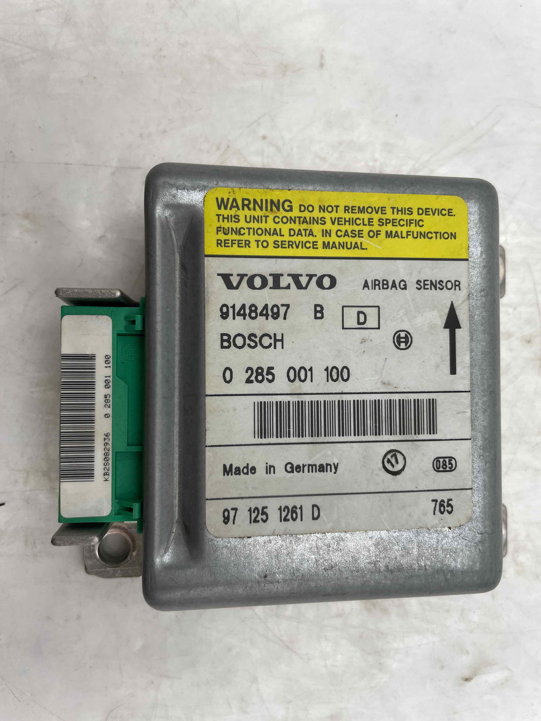 AIR BAG COMPUTER Volvo S90 940 960 93 94 95 96 97 98 - NW39326