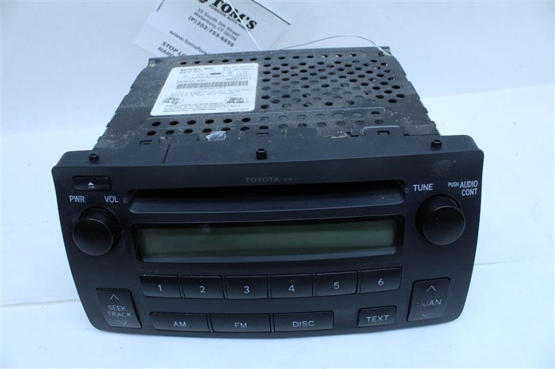 RADIO Toyota Corolla 2004 04 2005 05 2006 06 07 08 - 1107081