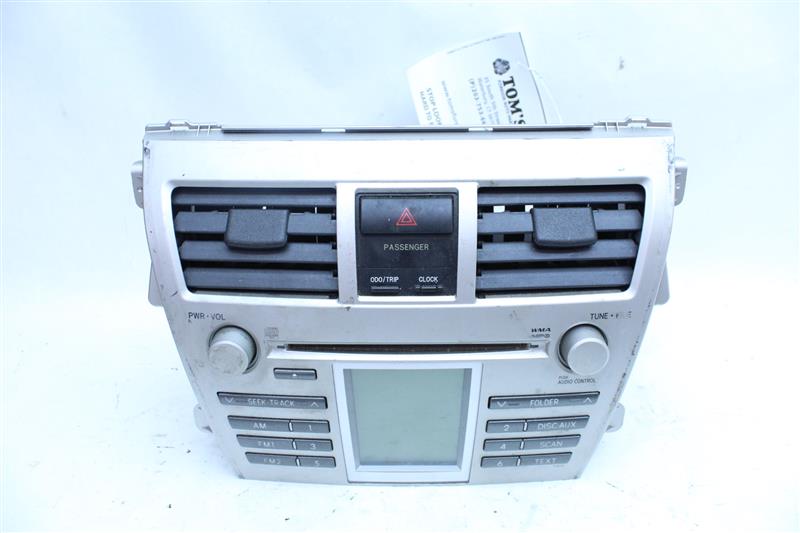 RADIO Toyota Yaris 2008 08 2009 09 2010 10 2011 11 - 1112187