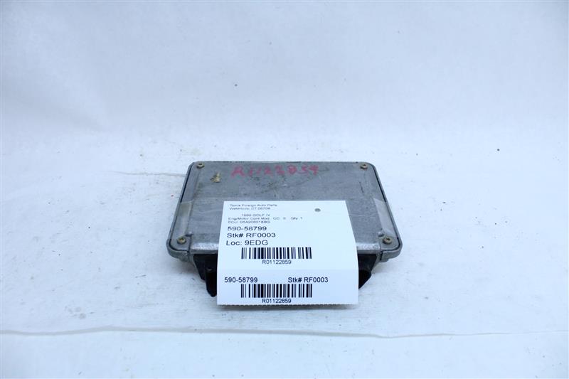 ECU ECM COMPUTER VW Golf Jetta 1999 99 2.0L - 1122859