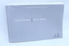 Load image into Gallery viewer, OWNERS MANUAL Infiniti QX60 2014 14 - 1136675
