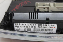 Load image into Gallery viewer, FRONT TEMPERATURE CONTROLS Gl320 Gl450 Gl550 R320 R350 R500 R63 07-08 - 1141655

